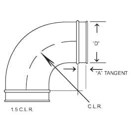 Qf Elbow Tubed 